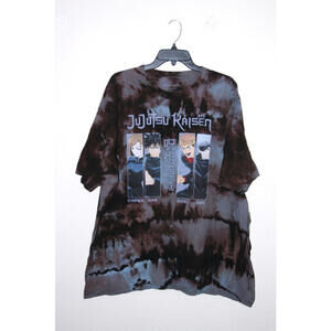 Jujutsu Kaisen Crunchyroll Official 3XL Character T-Shirt UPCYCLED TIE-DYE